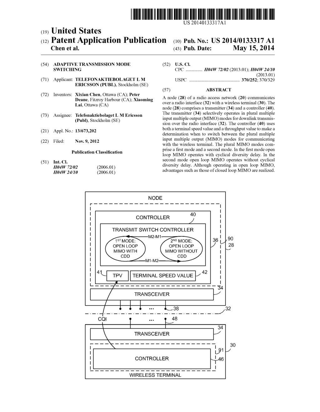 ADAPTIVE TRANSMISSION MODE SWITCHING - diagram, schematic, and image 01