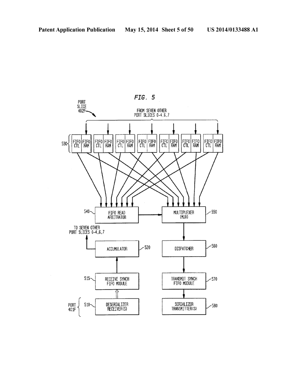 BACKPLANE INTERFACE ADAPTER WITH ERROR CONTROL AND REDUNDANT FABRIC - diagram, schematic, and image 06