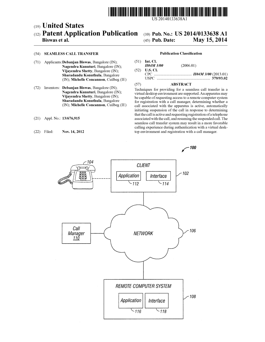 Seamless Call Transfer - diagram, schematic, and image 01