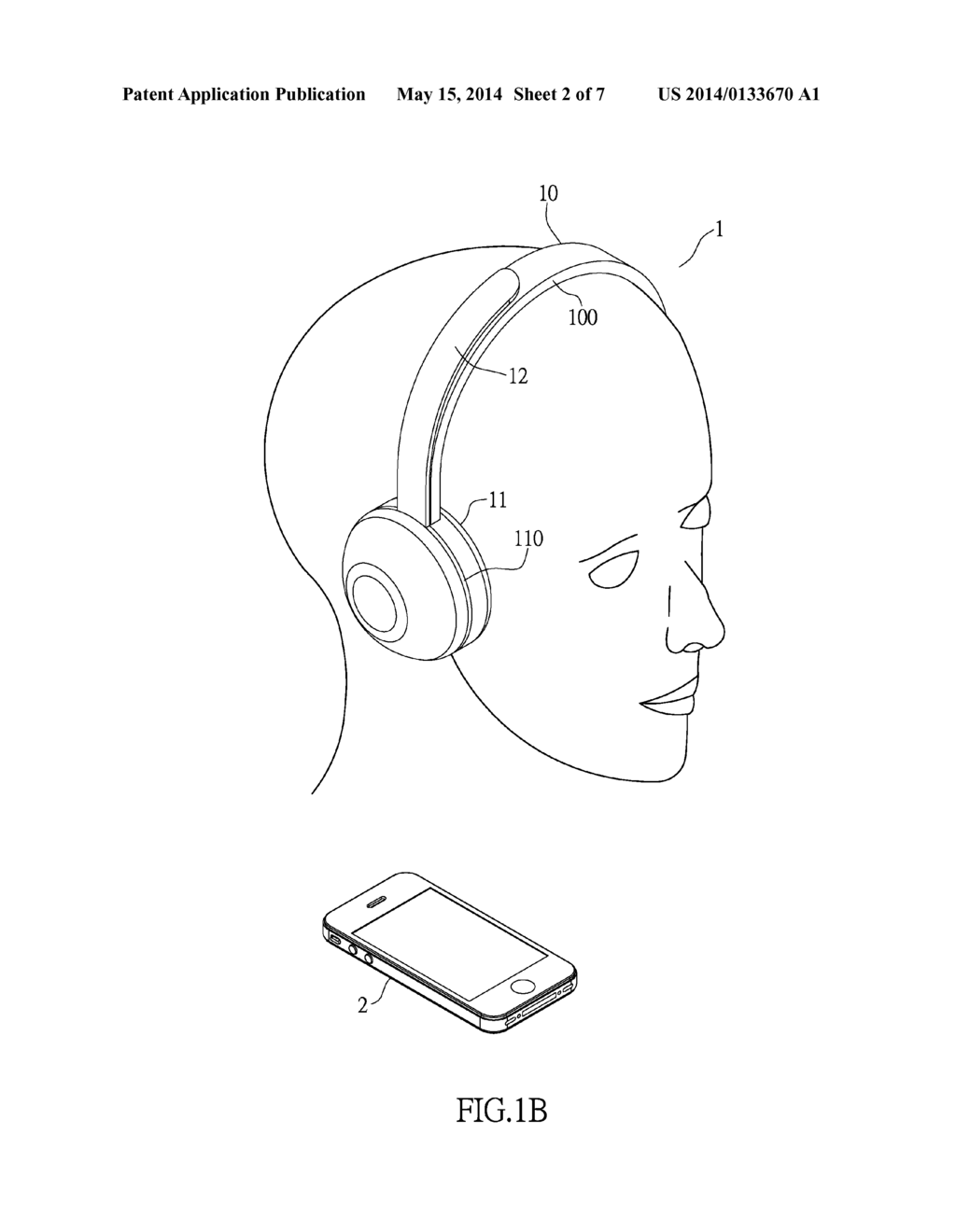 HEADPHONE DEVICE - diagram, schematic, and image 03