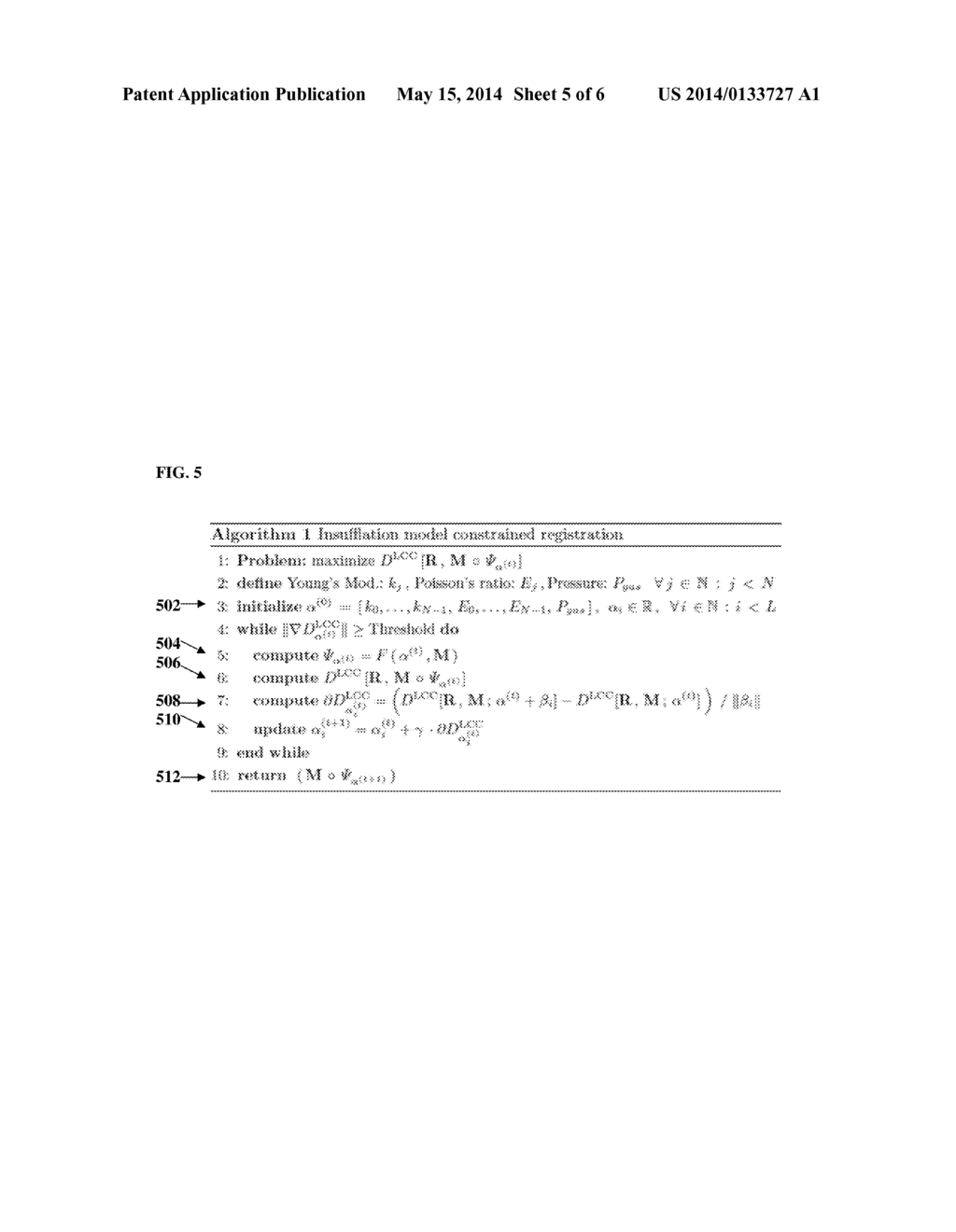 System and Method for Registering Pre-Operative and Intra-Operative Images     Using Biomechanical Model Simulations - diagram, schematic, and image 06