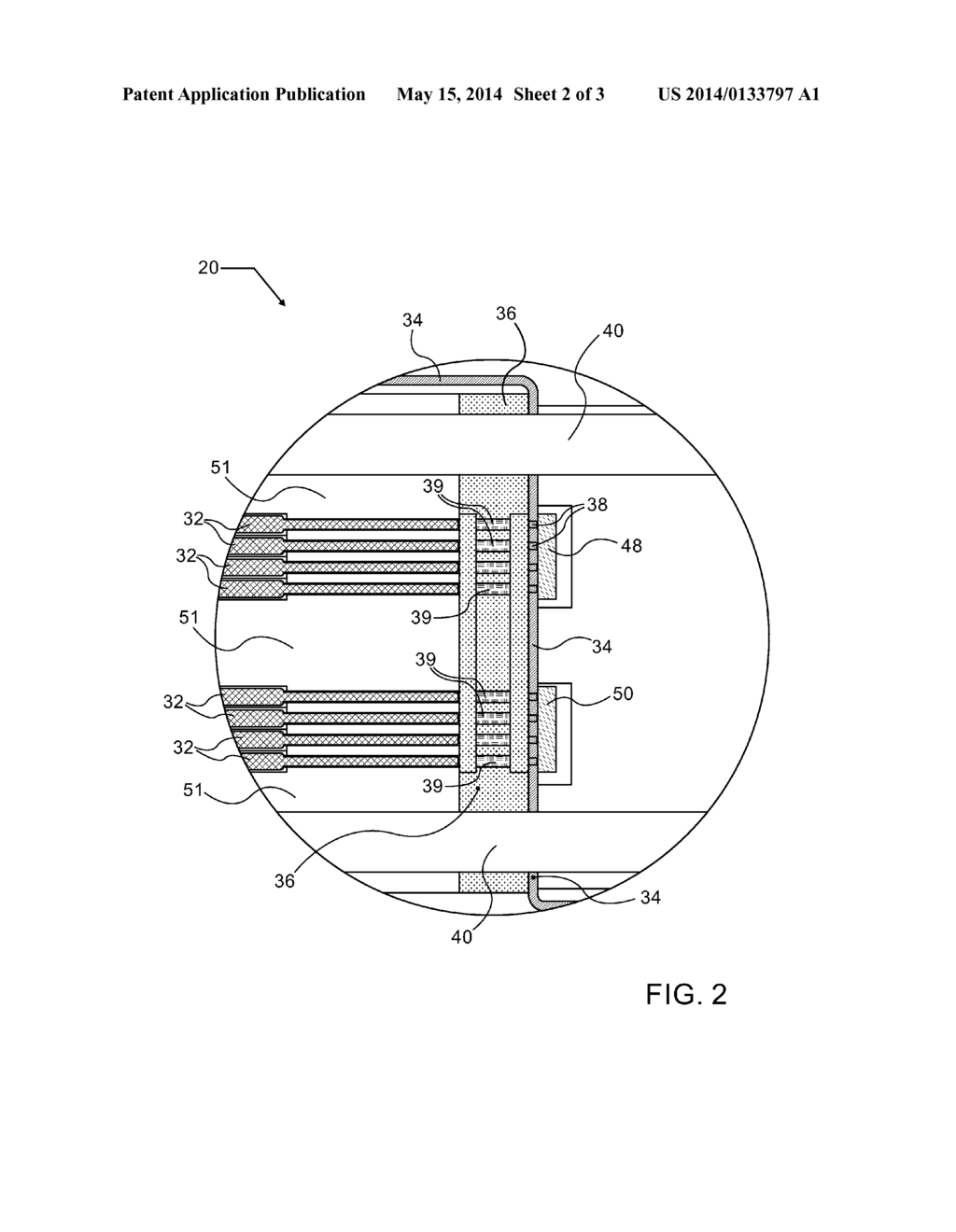 Flip-chip optical interface with micro-lens array - diagram, schematic, and image 03