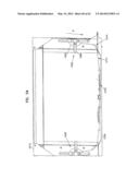 Cable Management Panel with Sliding Drawer diagram and image