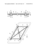 LICENSE PLATE FRAME SPACER UNIT AND SYSTEM diagram and image