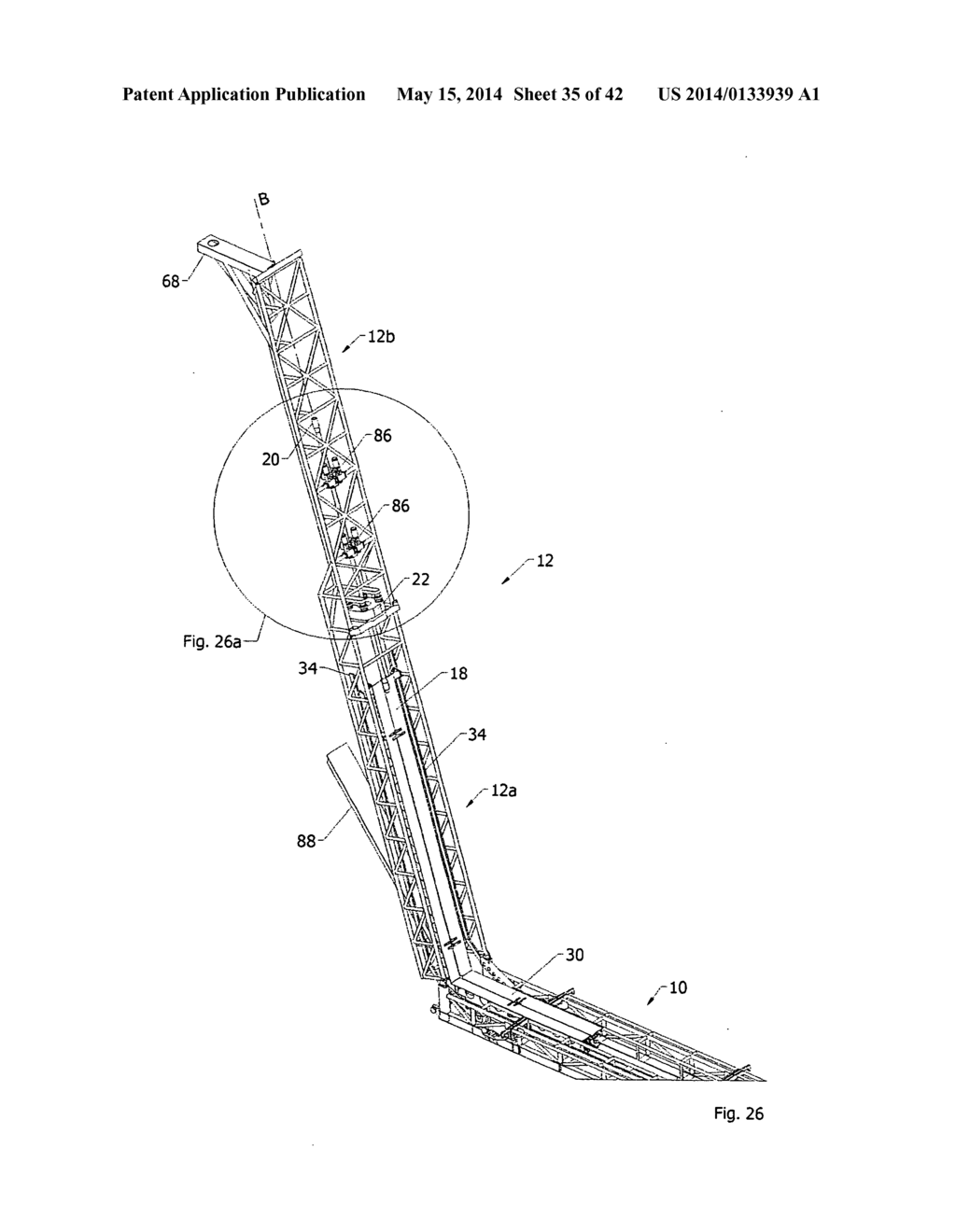 Portable pipe handling system - diagram, schematic, and image 36