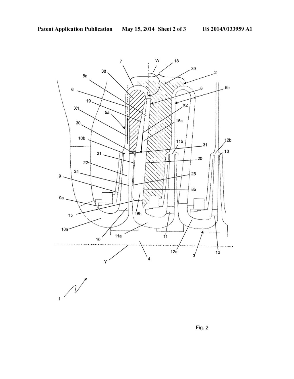 MULTISTAGE CENTRIFUGAL TURBOMACHINE - diagram, schematic, and image 03