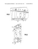 TURBINE ENGINE PART FORMING A COMPRESSOR STATOR OR A TURBINE NOZZLE, AND     METHOD FOR FABRICATING SAME diagram and image