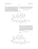 CYCLIC PEPTIDES AND USE AS MEDICINES diagram and image