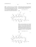 CYCLIC PEPTIDES AND USE AS MEDICINES diagram and image