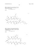 CYCLIC PEPTIDES AND USE AS MEDICINES diagram and image