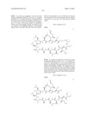 CYCLIC PEPTIDES AND USE AS MEDICINES diagram and image