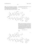 CYCLIC PEPTIDES AND USE AS MEDICINES diagram and image