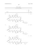 CYCLIC PEPTIDES AND USE AS MEDICINES diagram and image