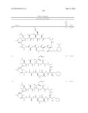 CYCLIC PEPTIDES AND USE AS MEDICINES diagram and image