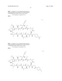 CYCLIC PEPTIDES AND USE AS MEDICINES diagram and image