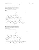 CYCLIC PEPTIDES AND USE AS MEDICINES diagram and image