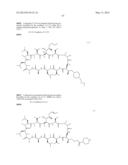 CYCLIC PEPTIDES AND USE AS MEDICINES diagram and image