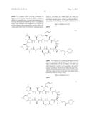 CYCLIC PEPTIDES AND USE AS MEDICINES diagram and image