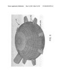 SYSTEMS AND METHOD FOR PRODUCING THREE-DIMENSIONAL ARTICLES FROM FLEXIBLE     COMPOSITE MATERIALS diagram and image