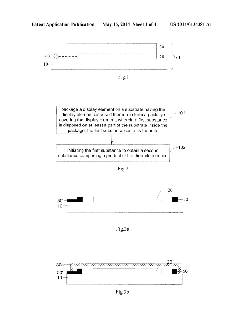 PACKAGING METHOD AND DISPLAY DEVICE - diagram, schematic, and image 02