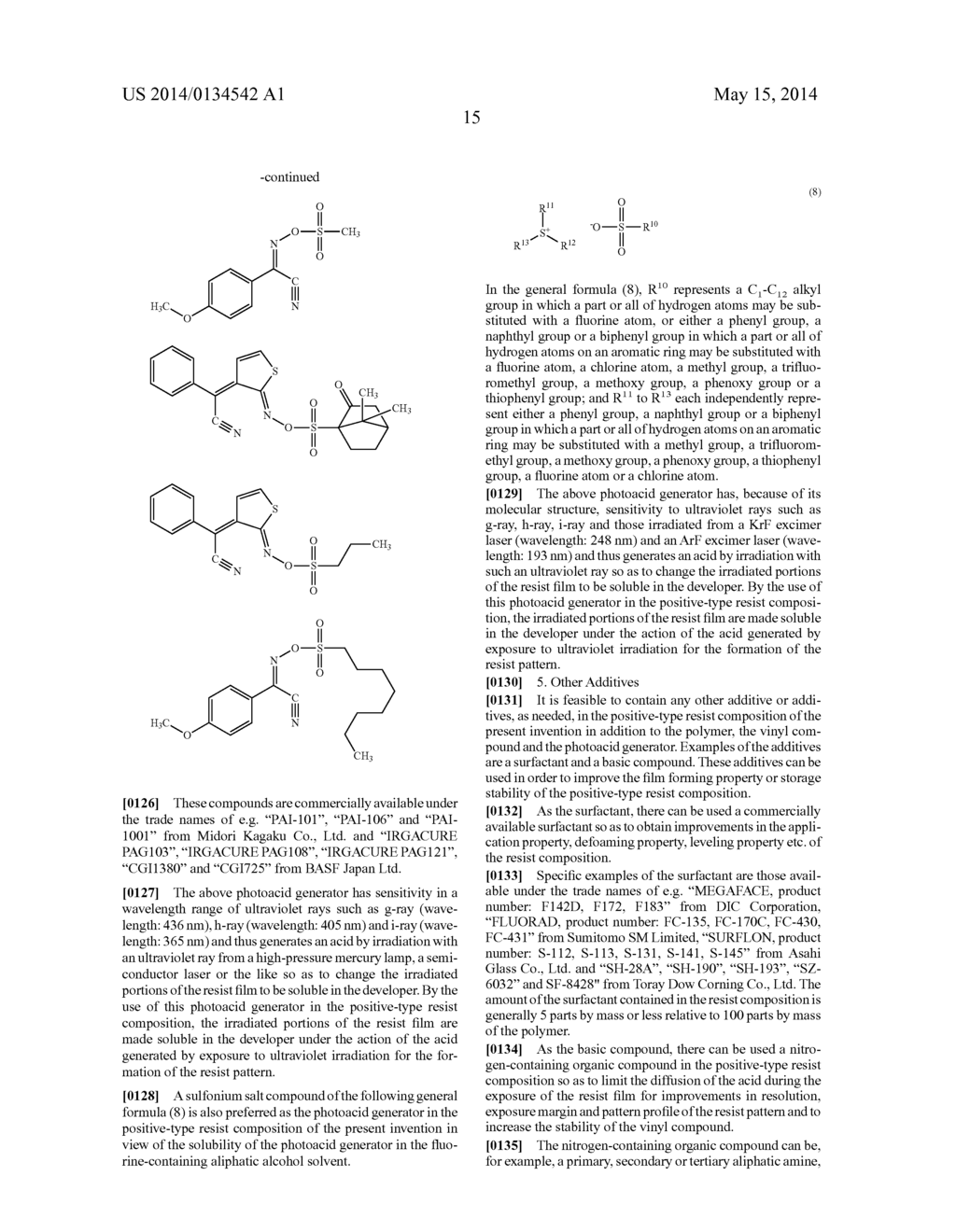 Positive-Type Resist Composition - diagram, schematic, and image 16