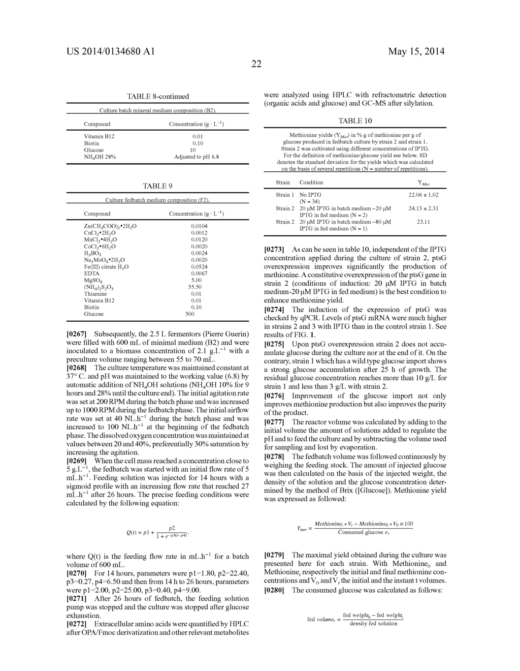 MICROORGANISM FOR METHIONINE PRODUCTION WITH ENHANCED GLUCOSE IMPORT - diagram, schematic, and image 24