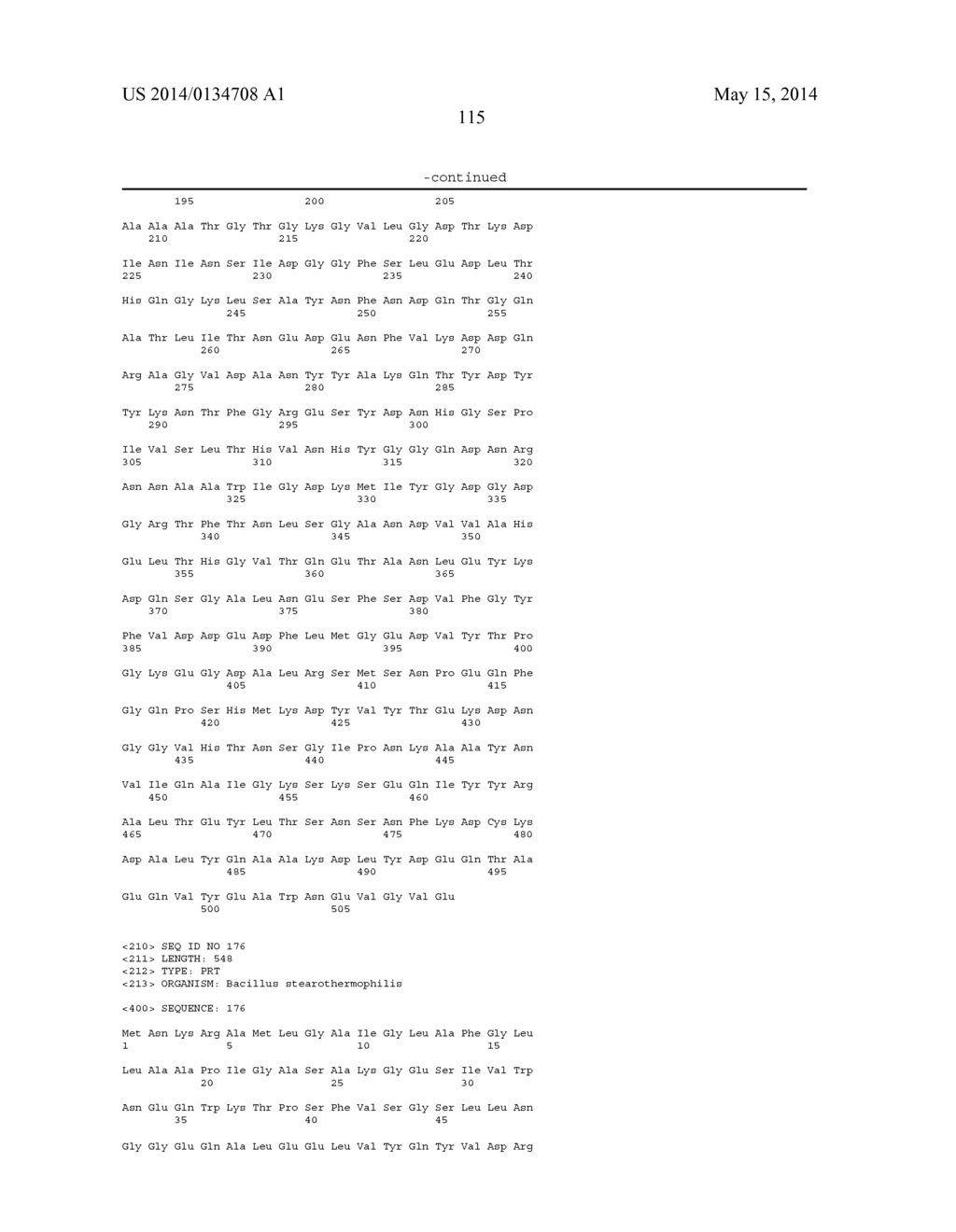 USE AND PRODUCTION OF STORAGE-STABLE NEUTRAL METALLOPROTEASE - diagram, schematic, and image 137