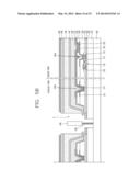 METHOD OF CUTTING FLEXIBLE DISPLAY DEVICE AND METHOD OF FABRICATING     FLEXIBLE DISPLAY DEVICE USING THE SAME diagram and image