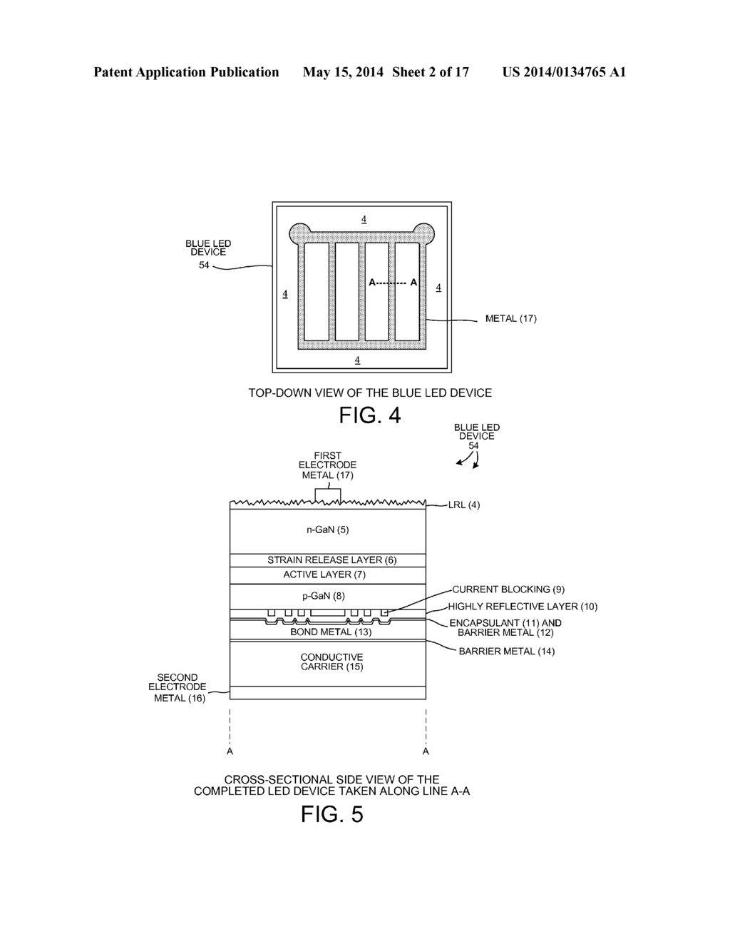 LED ON SILICON SUBSTRATE USING ZINC-SULFIDE AS BUFFER LAYER - diagram, schematic, and image 03