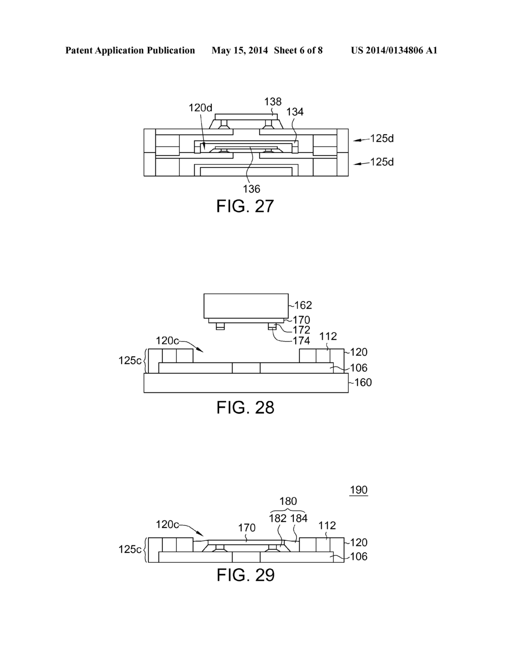 MANUFACTURING METHODS OF SEMICONDUCTOR SUBSTRATE, PACKAGE AND DEVICE - diagram, schematic, and image 07