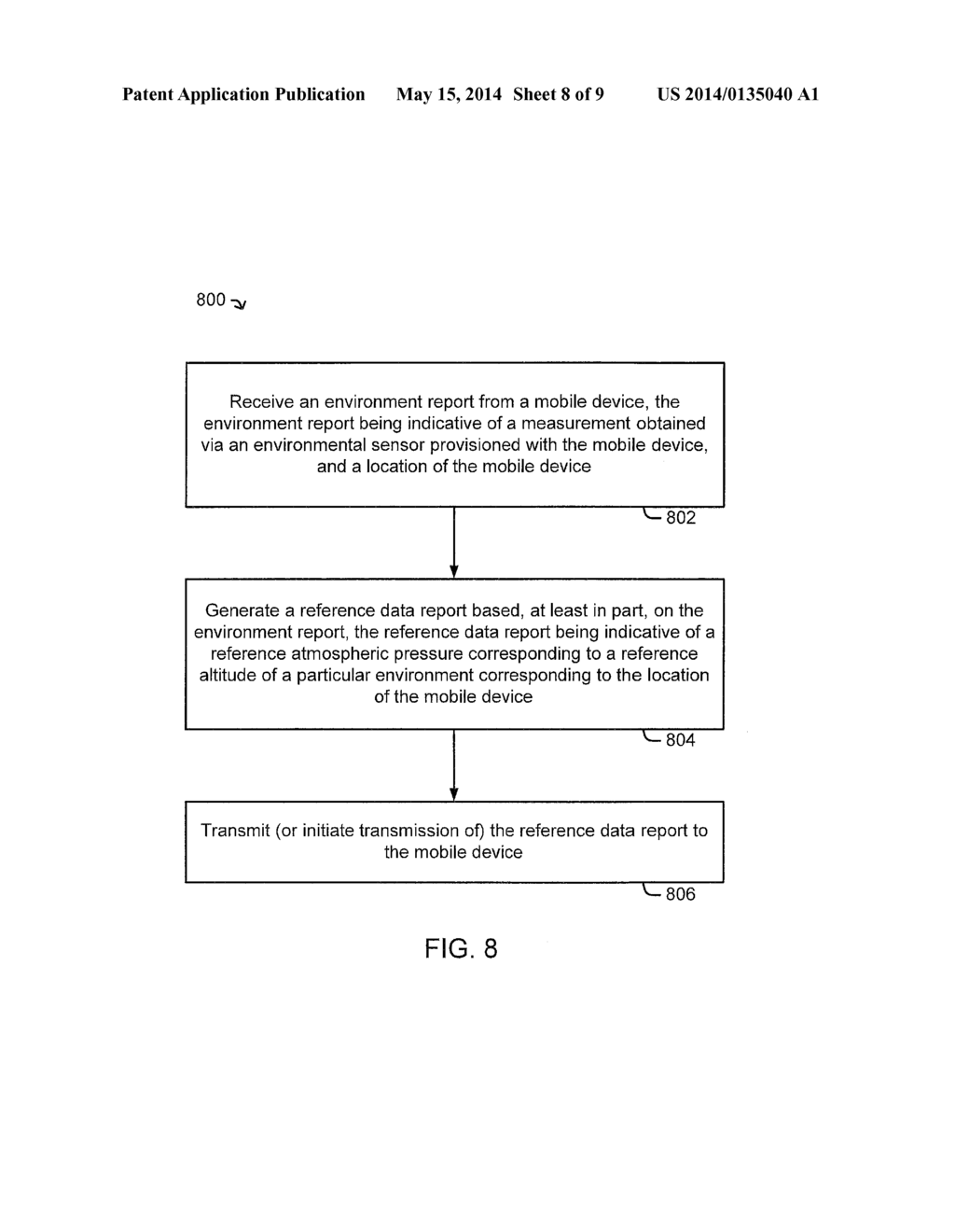 Techniques for generating environment and reference data reports for     particular environments on behalf of mobile devices - diagram, schematic, and image 09