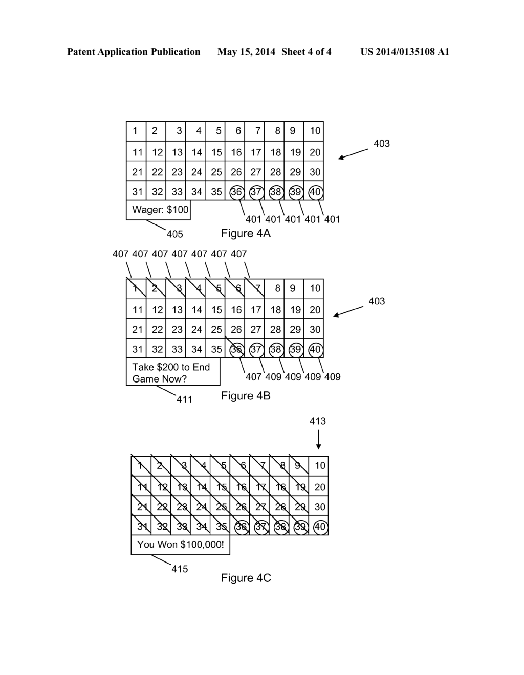 AMUSEMENT DEVICES AND GAMES INVOLVING ELIMINATION OF GAME ELEMENTS - diagram, schematic, and image 05