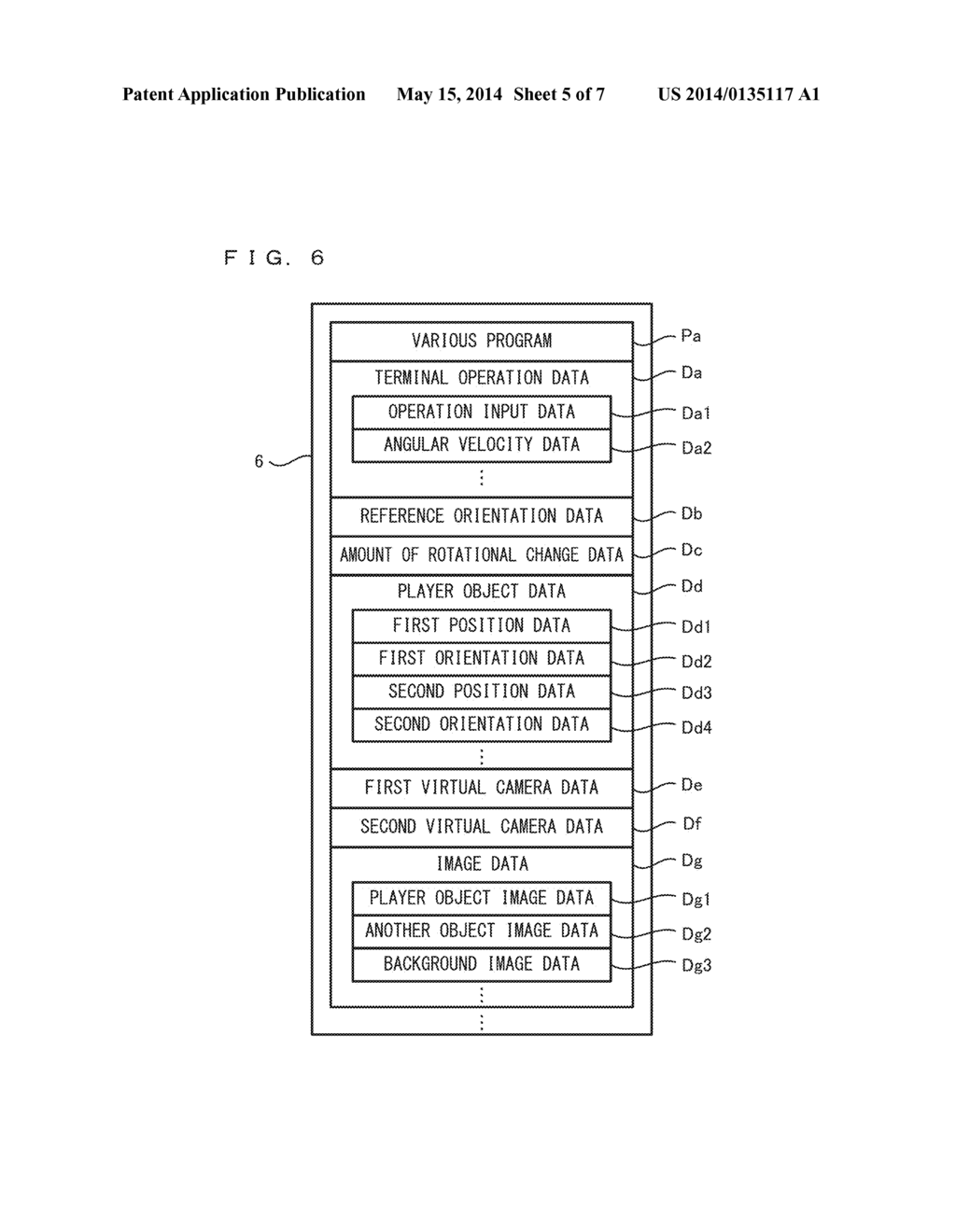 STORAGE MEDIUM HAVING STORED THEREIN GAME PROGRAM, GAME APPARATUS, GAME     SYSTEM, AND GAME PROCESSING METHOD - diagram, schematic, and image 06