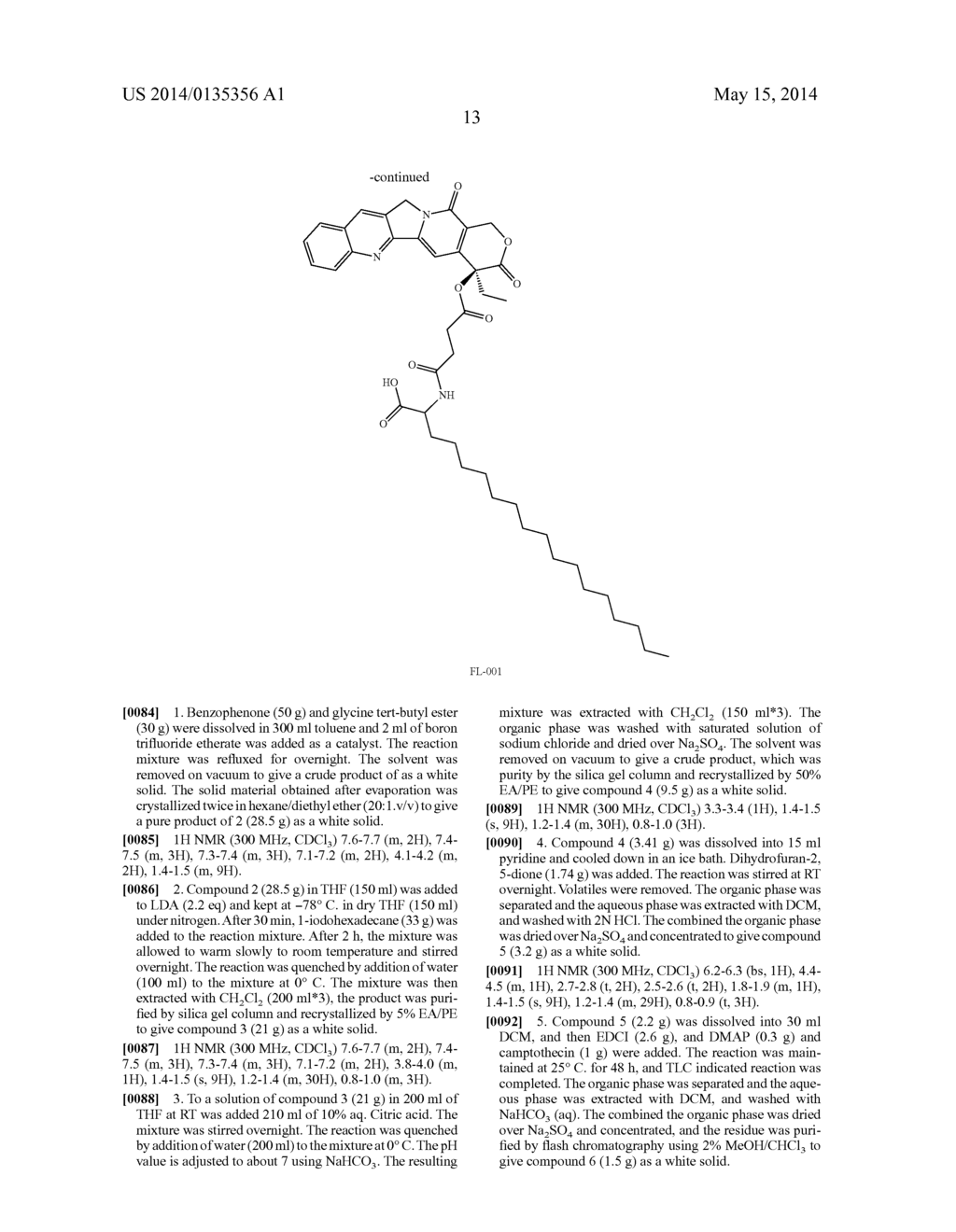 Novel Analogs of Camptothecin - diagram, schematic, and image 14