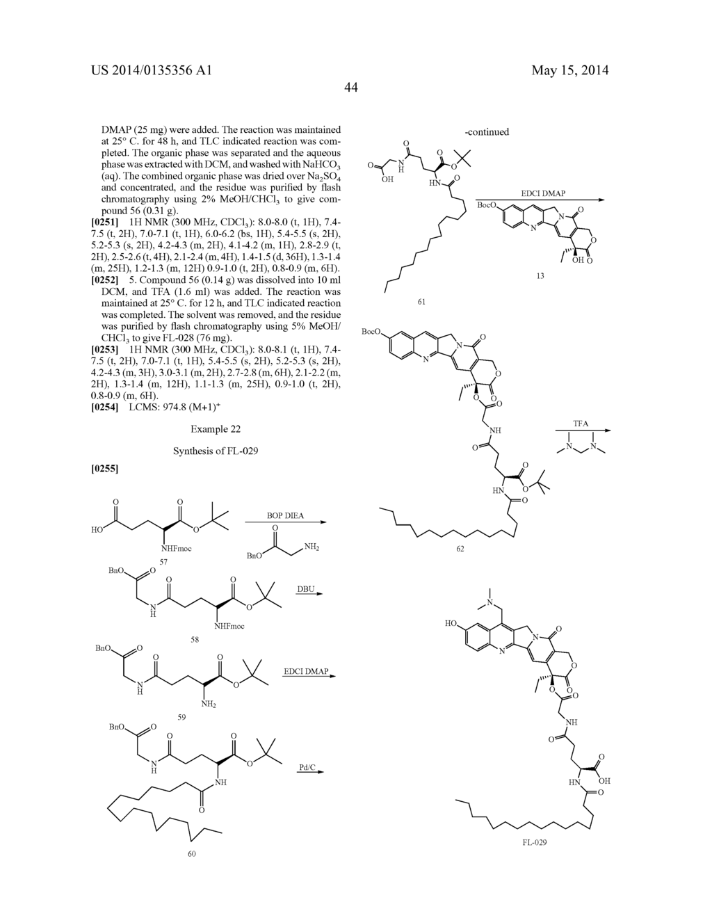 Novel Analogs of Camptothecin - diagram, schematic, and image 45