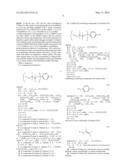 PERFLUOROPOLYVINYL MODIFIED ARYL INTERMEDIATES AND MONOMERS diagram and image