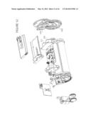 PORTABLE BATTERY POWERED SELF-ILLUMINATED MULTISPECTRAL     MULTI-MAGNIFICATION COLPOSCOPE diagram and image