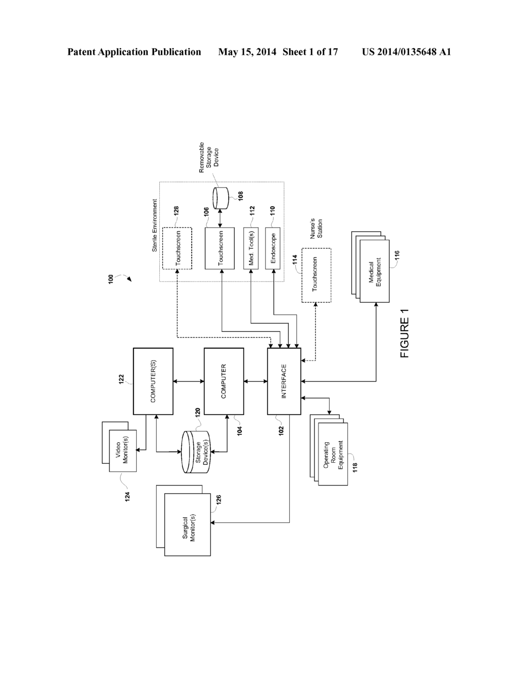 Configurable Control For Operating Room System - diagram, schematic, and image 02