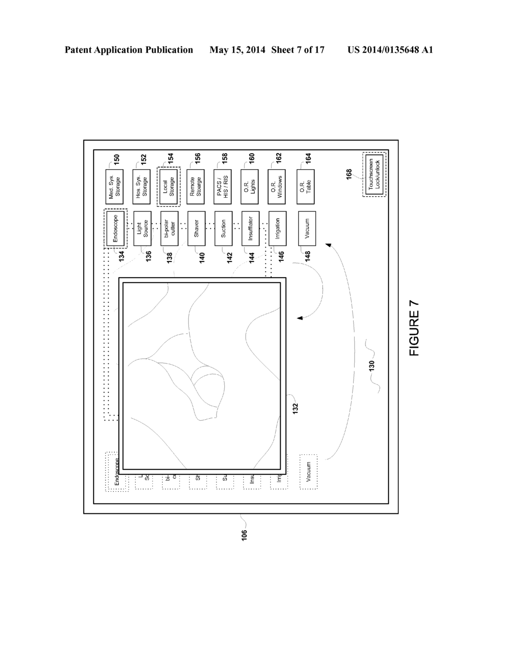 Configurable Control For Operating Room System - diagram, schematic, and image 08