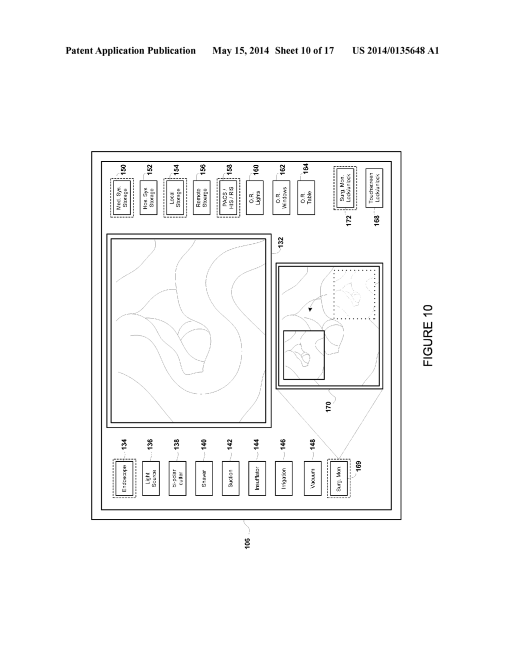 Configurable Control For Operating Room System - diagram, schematic, and image 11