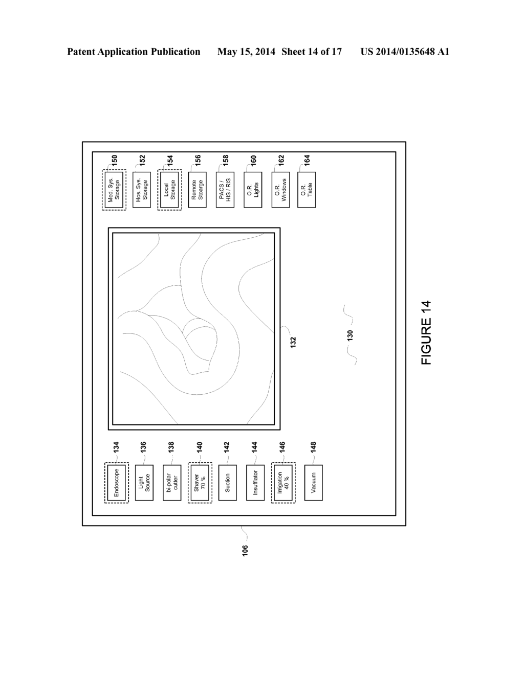 Configurable Control For Operating Room System - diagram, schematic, and image 15