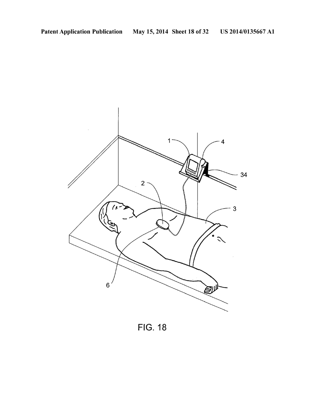 SYSTEM AND METHOD FOR DETERMINING  DEPTH OF CHEST COMPRESSIONS - diagram, schematic, and image 19