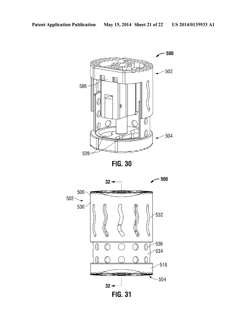 EXPANDABLE VERTEBRAL DEVICE WITH CAM LOCK - diagram, schematic, and image 22