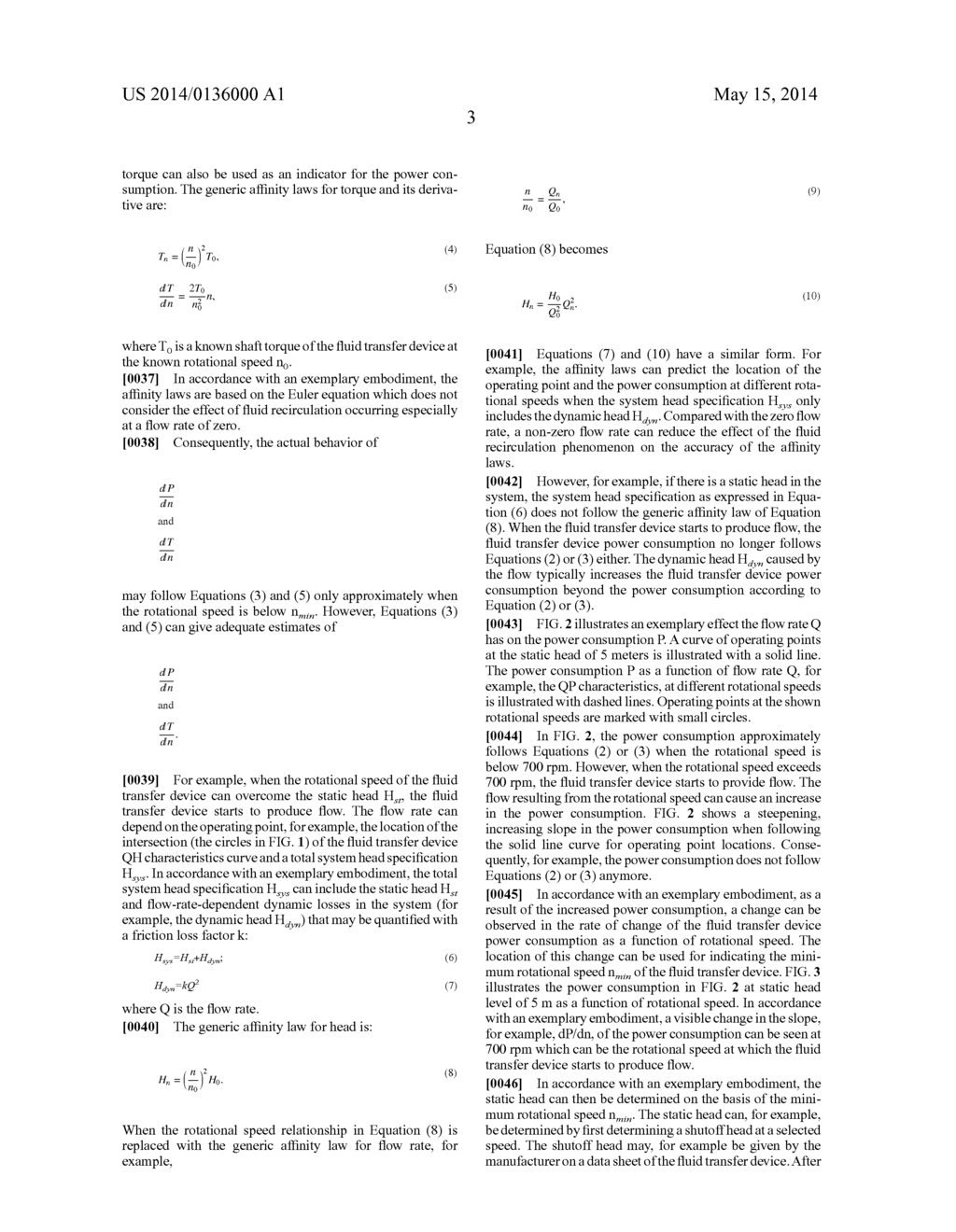 METHOD FOR APPROXIMATING A STATIC HEAD OF A FLUID TRANSFER SYSTEM - diagram, schematic, and image 08