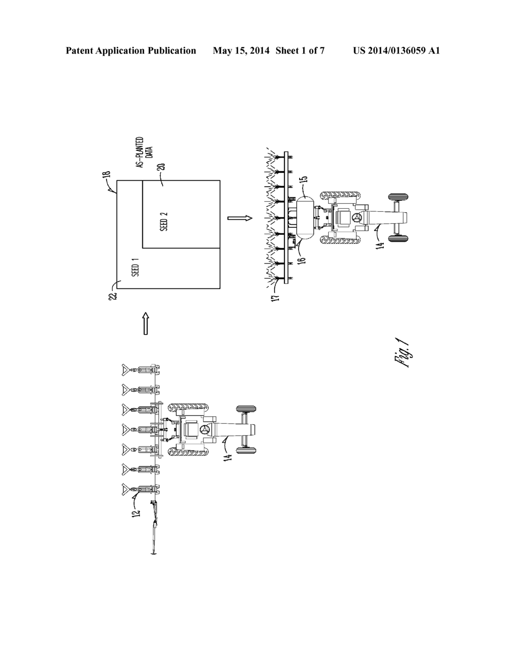 Method and System for Preventing Herbicide Application to Non-Tolerant     Crops - diagram, schematic, and image 02