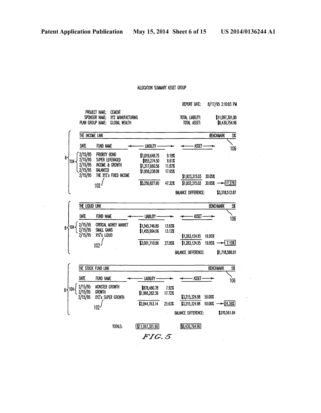 SYSTEM FOR MANAGING A STABLE VALUE PROTECTED INVESTMENT PLAN - diagram, schematic, and image 07