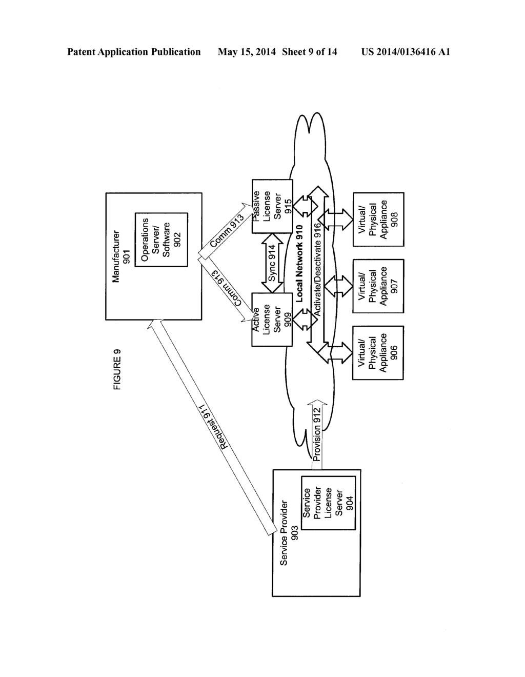 METHOD AND SYSTEM FOR LICENSE SERVER SYNCHRONIZATION - diagram, schematic, and image 10