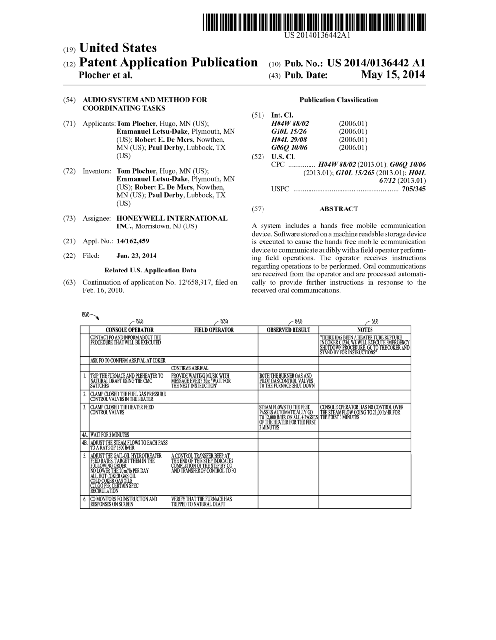 AUDIO SYSTEM AND METHOD FOR COORDINATING TASKS - diagram, schematic, and image 01