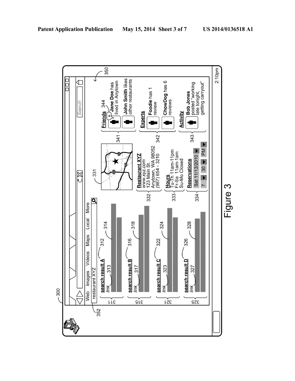 MULTI-PANE PRESENTATION OF MULTIDIMENSIONAL SEARCH RESULTS - diagram, schematic, and image 04