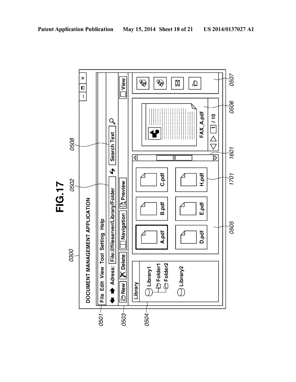 INFORMATION PROCESSING APPARATUS, METHOD FOR CONTROLLING THE SAME, AND     STORAGE MEDIUM THEREFOR - diagram, schematic, and image 19